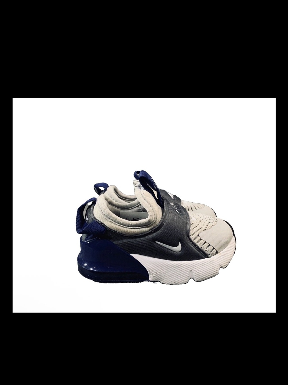 Nike Air Max 270 Extreme Grey Fog/White-Iron Grey CI1109-013 Toddler's Sz US 5C